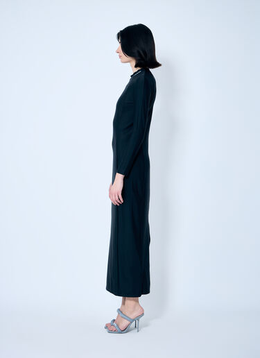 Alexander Wang Rashguard Maxi Dress Black awg0259015