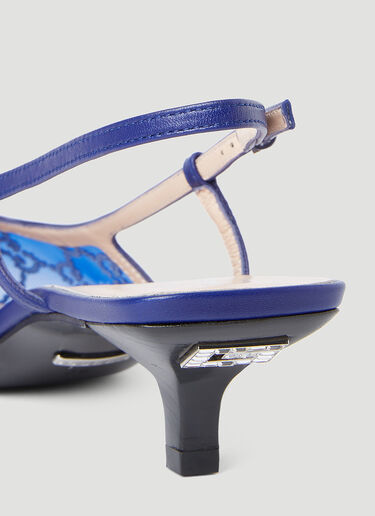 Gucci GG Slingback Pumps Blue guc0253108