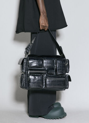 Balenciaga Superbusy Large Sling Bag Black bal0155056