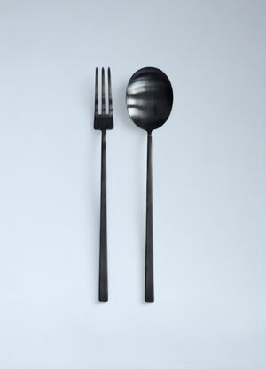101 Copenhagen Kogei Salad Servers Cream wps0691744