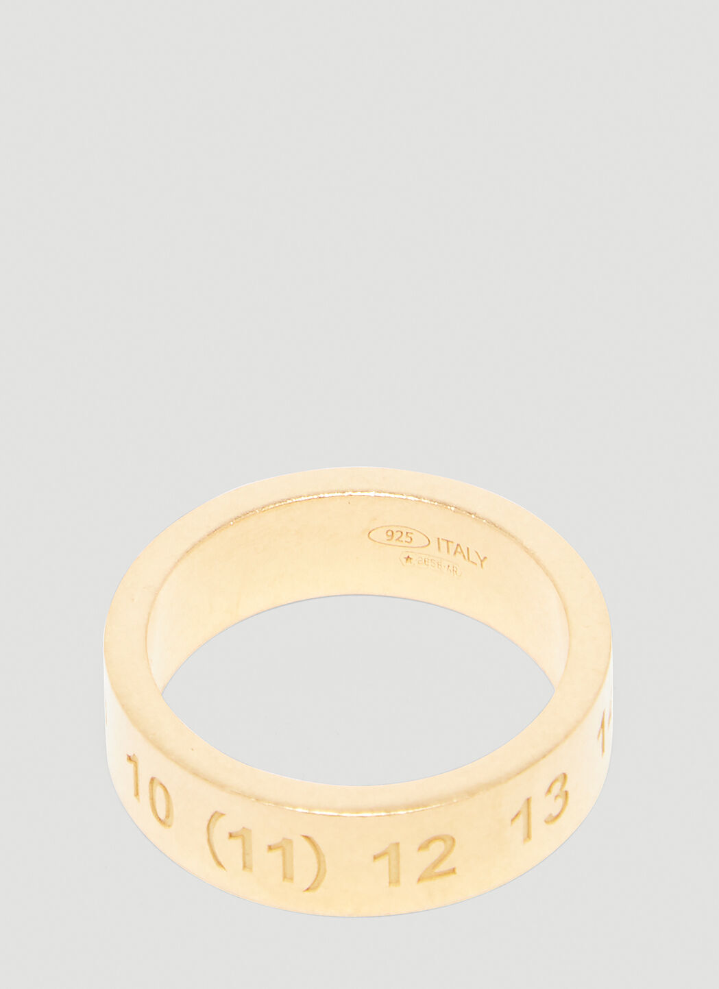 Maison Margiela Silver Numerical Cuff Bracelet