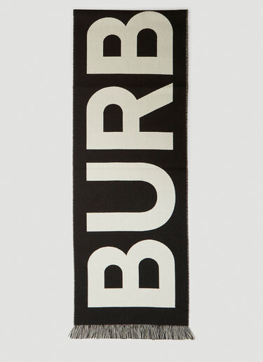 Burberry Reversible Scarf Black bur0347018