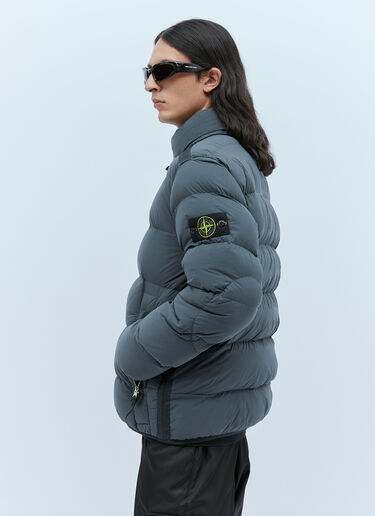 Stone Island Real 罗盘贴饰羽绒外套 灰色 sto0154018