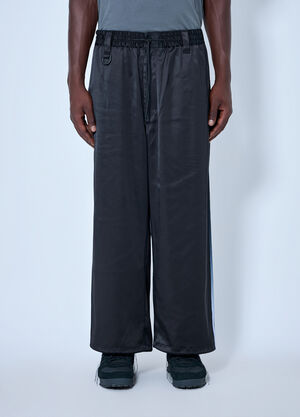 Y-3 Elasticated Waist Wide-Leg Trousers Black yyy0165016