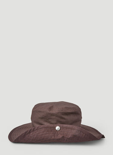 Jil Sander+ Parachute Bucket Hat Dark Brown jsp0149014