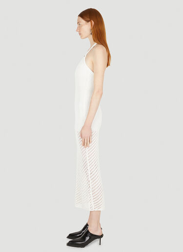 1017 ALYX 9SM Crochet Halter Neck Dress White aly0247045