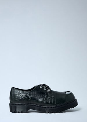 Dr. Martens 1461 Steel Toe 3 Eye Shoe Green drm0362001