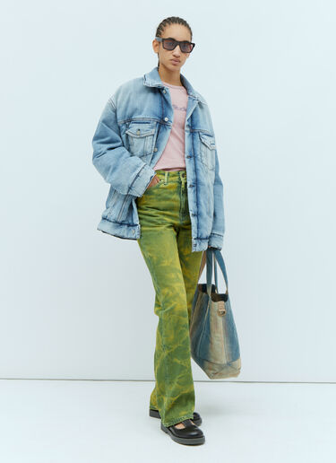 Acne Studios Oversized Padded Denim Jacket Blue acn0353002
