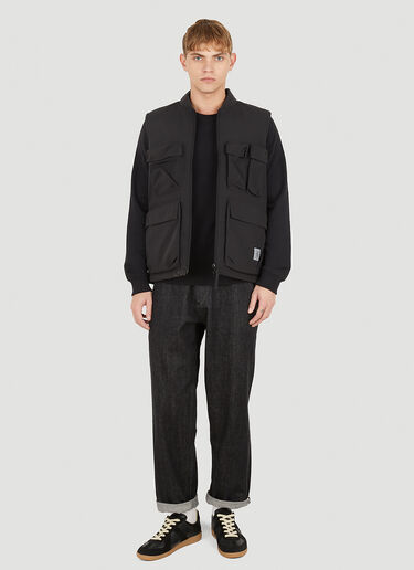 A.P.C. 아이템 001 롱 슬리브 T-셔츠 Black apc0151009