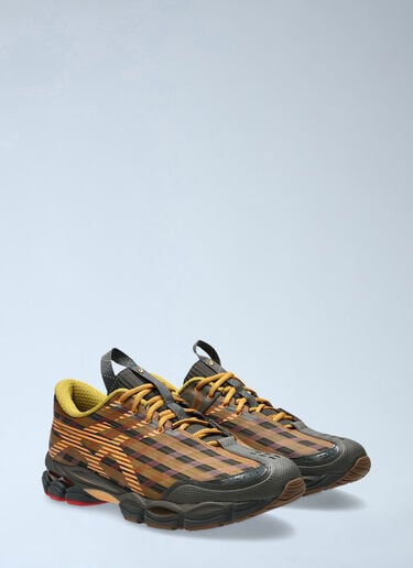 LN-CC® - Asics x Kiko Kostadinov: US8-S GEL-SJ33 Sneakers - Brown Asics x Kiko Kostadinov US8-S GEL-SJ33 Sneakers Brown ask0365030