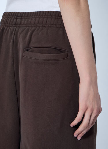 LN-CC® - Entire Studios: Elasticated Waist Relaxed Trousers - Brown Entire Studios Elasticated Waist Relaxed Trousers Brown ent0266007