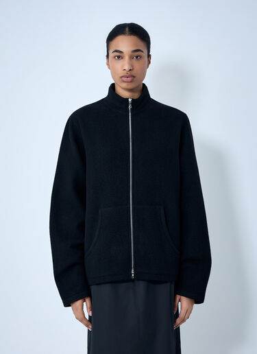 Wool Zip-Up Jacket RIER Wool Zip-Up Jacket Black rrr0364003