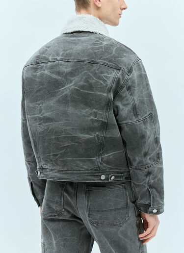 Acne Studios Padded Denim Jacket Grey acn0155001