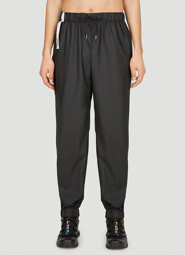 Rains Coated Track Pants Black rai0352004