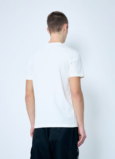 Moncler Logo Print T-Shirt Off white mon0159046