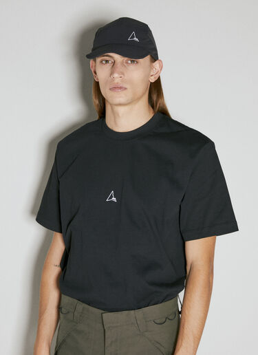 ROA Logo Print Baseball Cap Black roa0154008