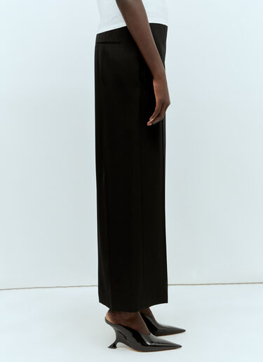 The Row Trevy Maxi Skirt Black row0256013