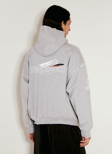 Balenciaga AI Generated Hooded Sweatshirt Grey bal0156010