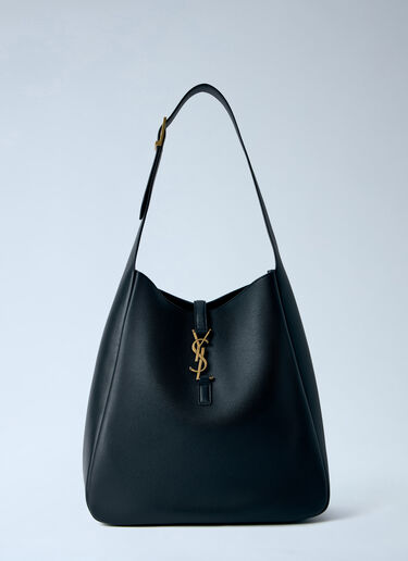 Saint Laurent ル 5 ア 7 サプル ラージ ショルダーバッグ ブラック sla0263060