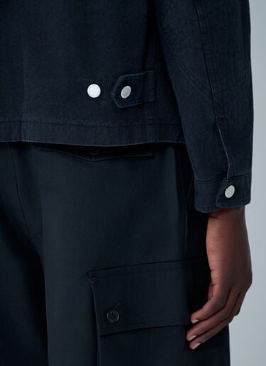 Zip-front Jacket in Cotton Twill Comme des Garçons Homme Zip-front Jacket in Cotton Twill Black cdh0162005