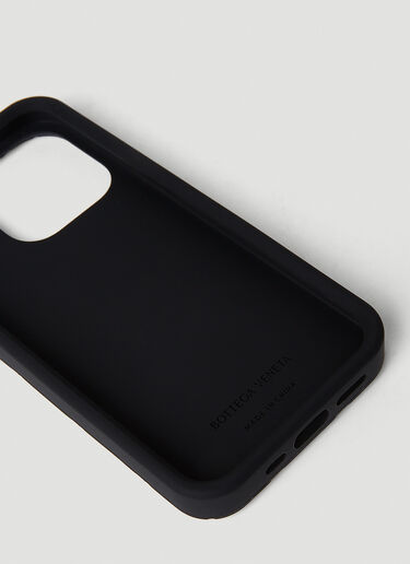 Intreccio iPhone 14 Pro 保护套 Bottega Veneta Intreccio iPhone 14 Pro 保护套 黑色 bov0151104