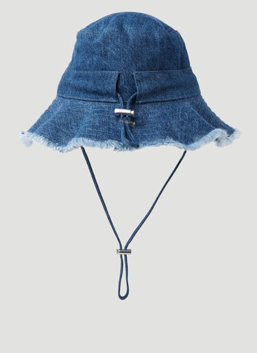 Jacquemus Le Bob Artichaut Bucket Hat Blue jac0354005