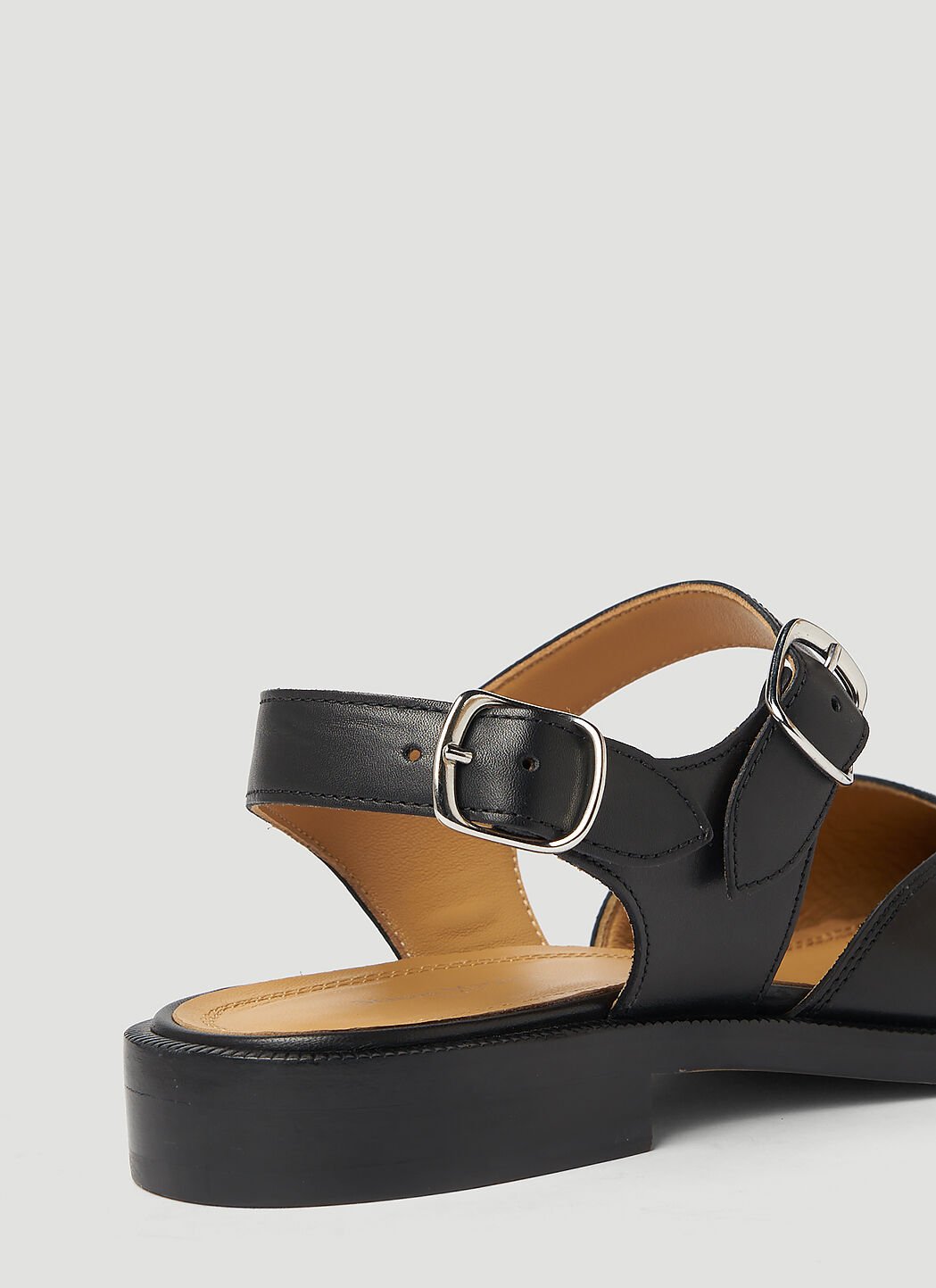 Maison Margiela Tabi Sandals in Black LN CC