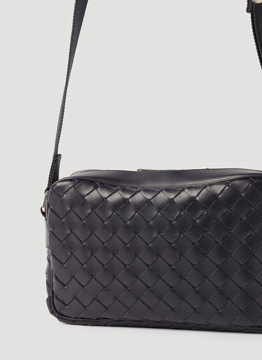 Bottega Veneta Classic Intrecciato Small Crossbody Bag Black bov0151082