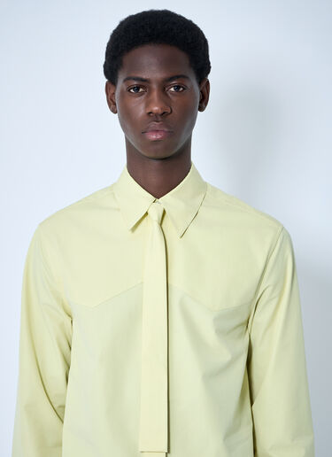 Jil Sander 经典领带衬衫  黄色 jil0160003