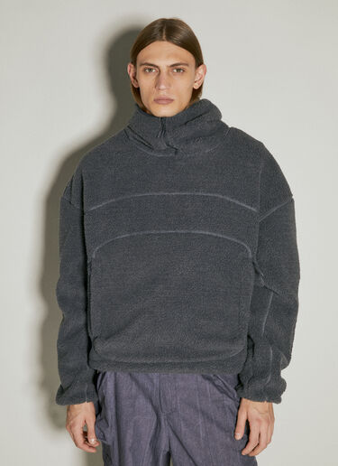 Fluffy Fleece Hooded Sweatshirt Entire Studios Fluffy Fleece Hooded Sweatshirt Grey ent0353011