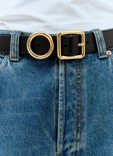 Jacquemus La Ceinture Regalo Belt Black jac0258038