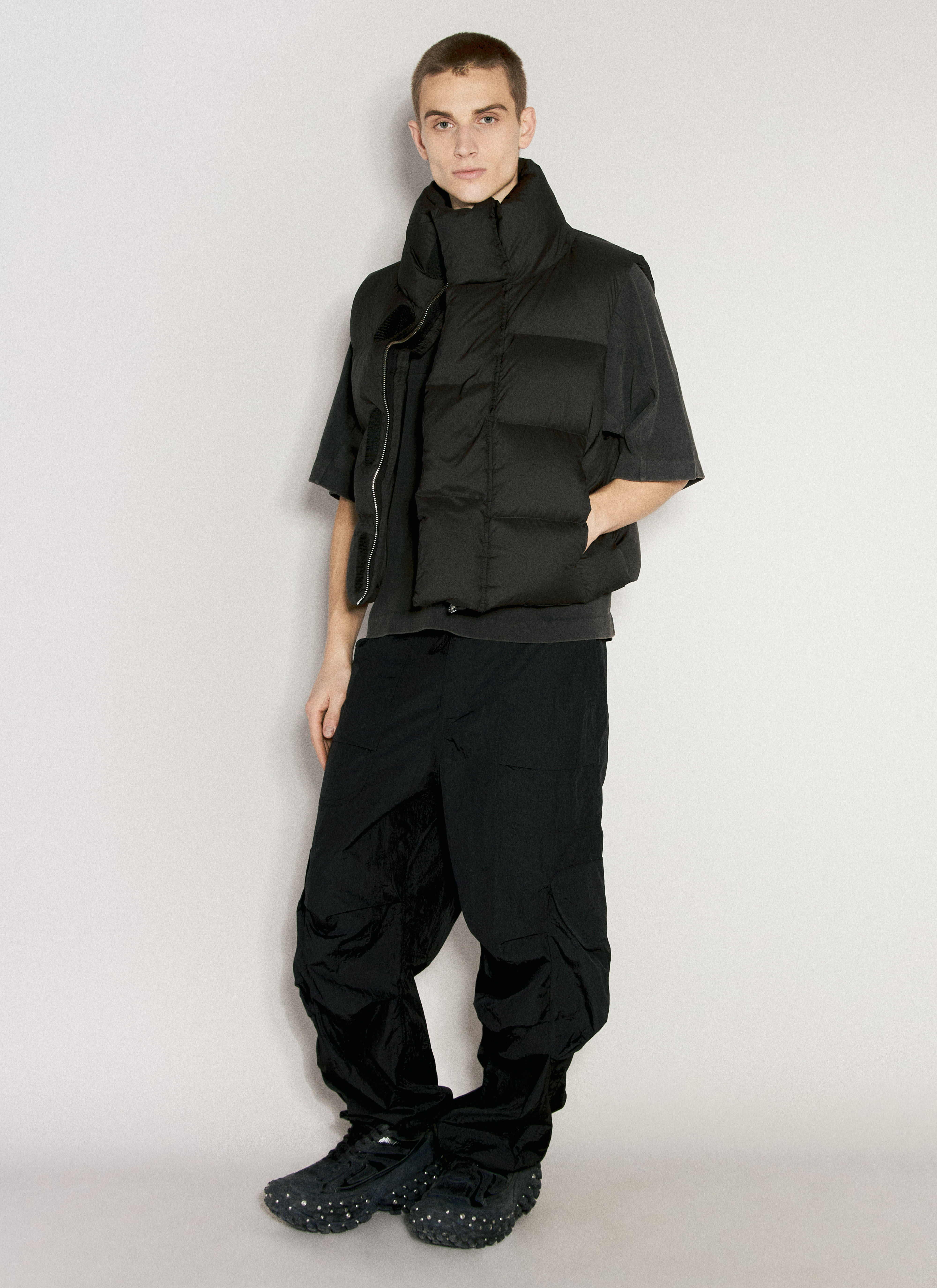 Entire Studios Men's' MML Down Vest in Black | LN-CC®