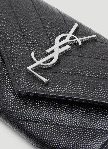 Saint Laurent Envelope Wallet Black sla0230036