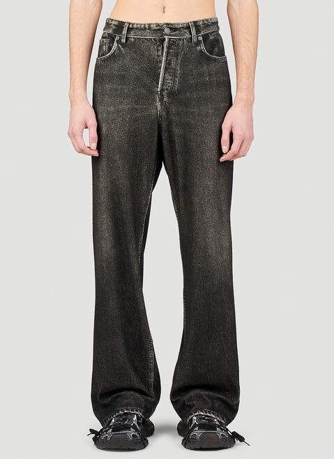 Carne Bollente Trompe L'Oeil Pants Black cbn0354002