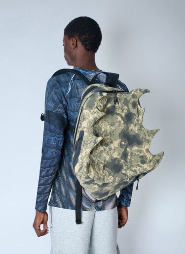 Re-Create Back Pack Shell Nike by Yaku Re-Create Back Pack Shell Green nik0165039