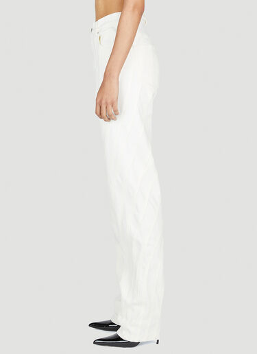 Mugler Panel Jeans White mug0252024