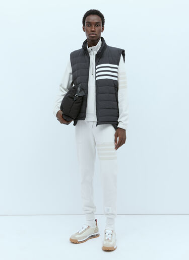 Thom Browne Four-Bar Down Ski Vest Black thb0153008