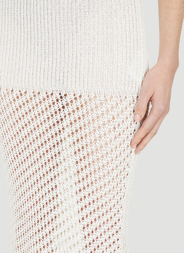 1017 ALYX 9SM Crochet Halter Neck Dress White aly0247045