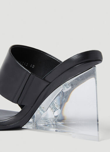 Alexander McQueen Shard High Heel Sandals Black amq0252016