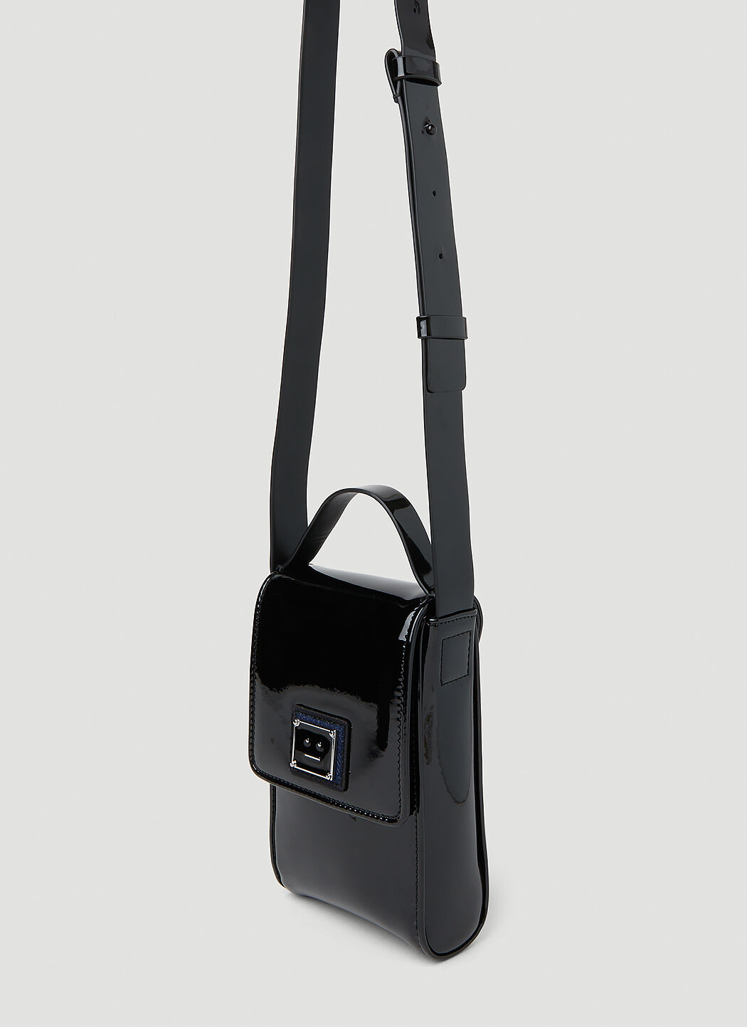 Acne Studios Face Plaque Mini Shoulder Bag | LN-CC