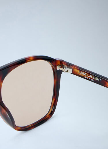 Saint Laurent SL 596 Sunglasses Brown sla0263109