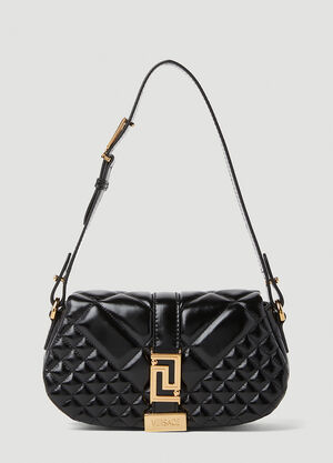 Gucci Greca Goddess Mini Shoulder Bag Black guc0250186