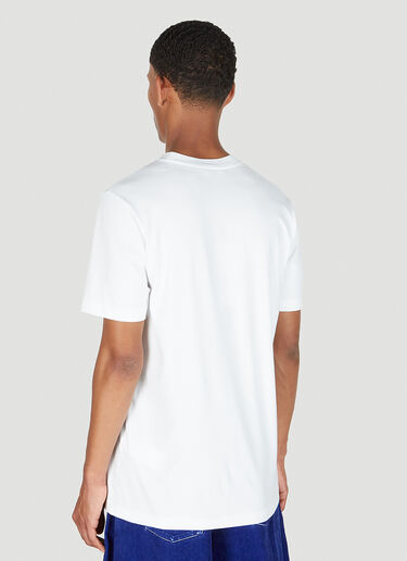 로고 프린트 티셔츠 Marni 로고 프린트 티셔츠 White mni0152005