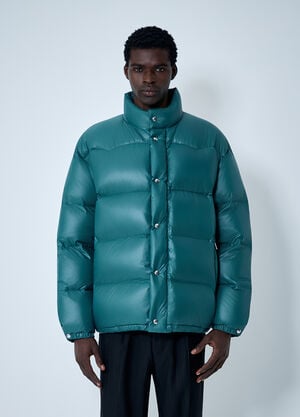 Prada Re-Nylon Down Coat Green pra0162013