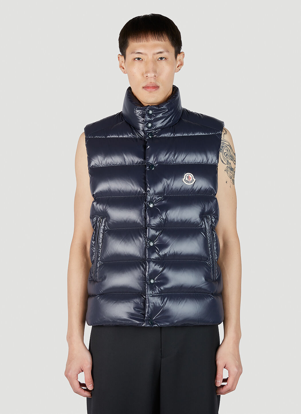 Moncler Men s Tibb Gilet Jacket in Navy LN CC