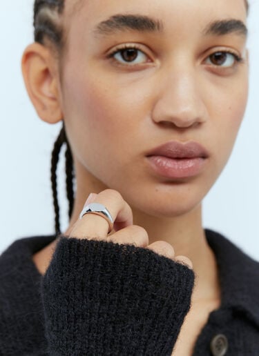 Tom Wood Joe Satin Ring Silver tmw0353017