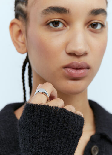 Joe Satin Ring Tom Wood Joe Satin Ring Silver tmw0353017