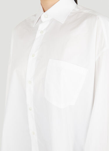 Raf Simons Artisan Patch Business Shirt White raf0248011