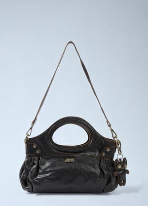Miss Sixty x KNWLS Distressed Handbag Black msk0263005