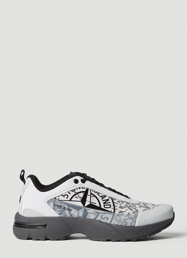 Stone Island Grime Sneakers Light Grey sto0152079